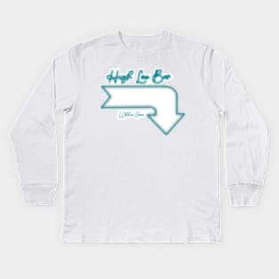 High Low Bar - Whelan Stone Kids Long Sleeve T-Shirt